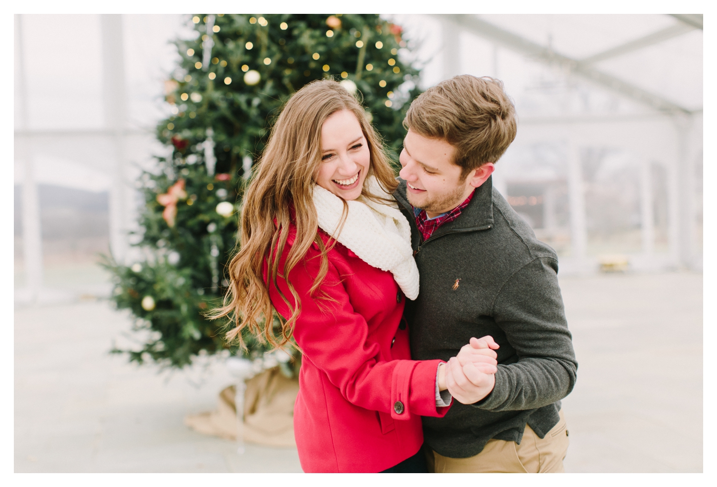 Market At Grelen Engagement Photographer