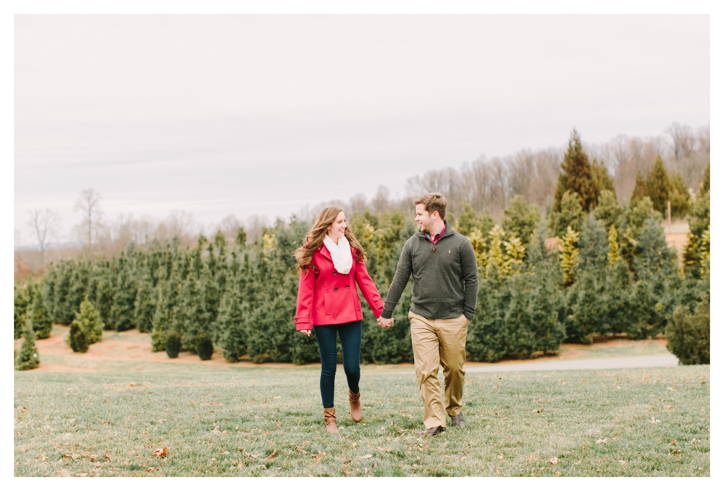 Market At Grelen Engagement Photographer