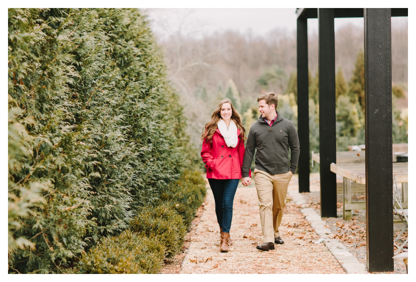 Market At Grelen Engagement Photographer