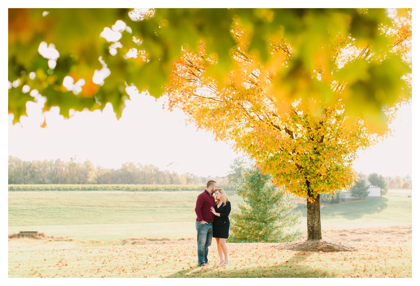 King Family Vineyards Engagement Photographer