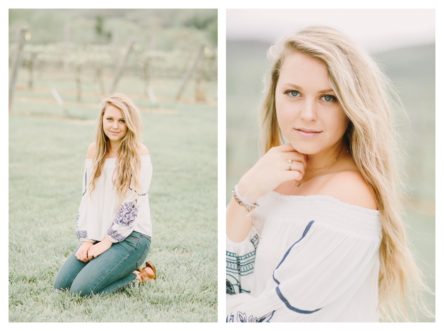 Afton Virginia senior portrait photographer