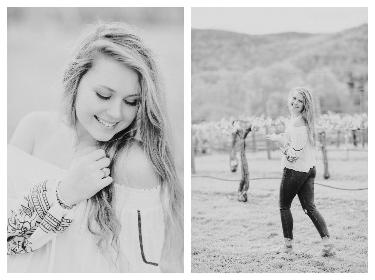 Afton Virginia senior portrait photographer