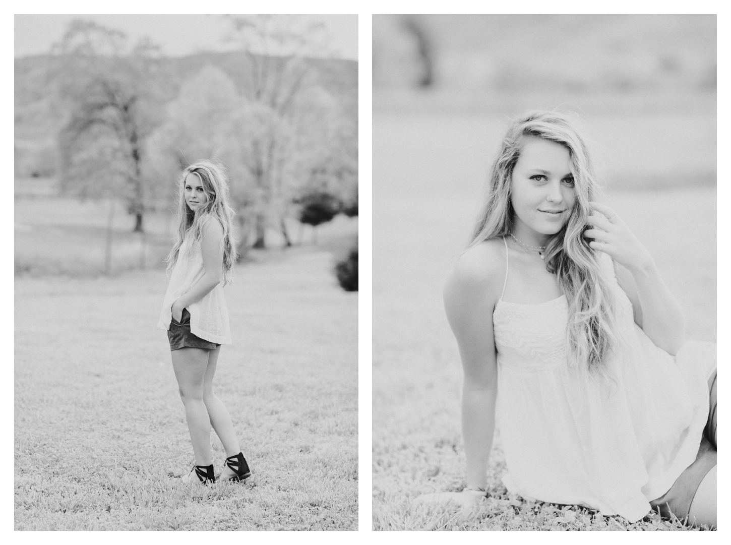 Afton Virginia senior portrait photographer