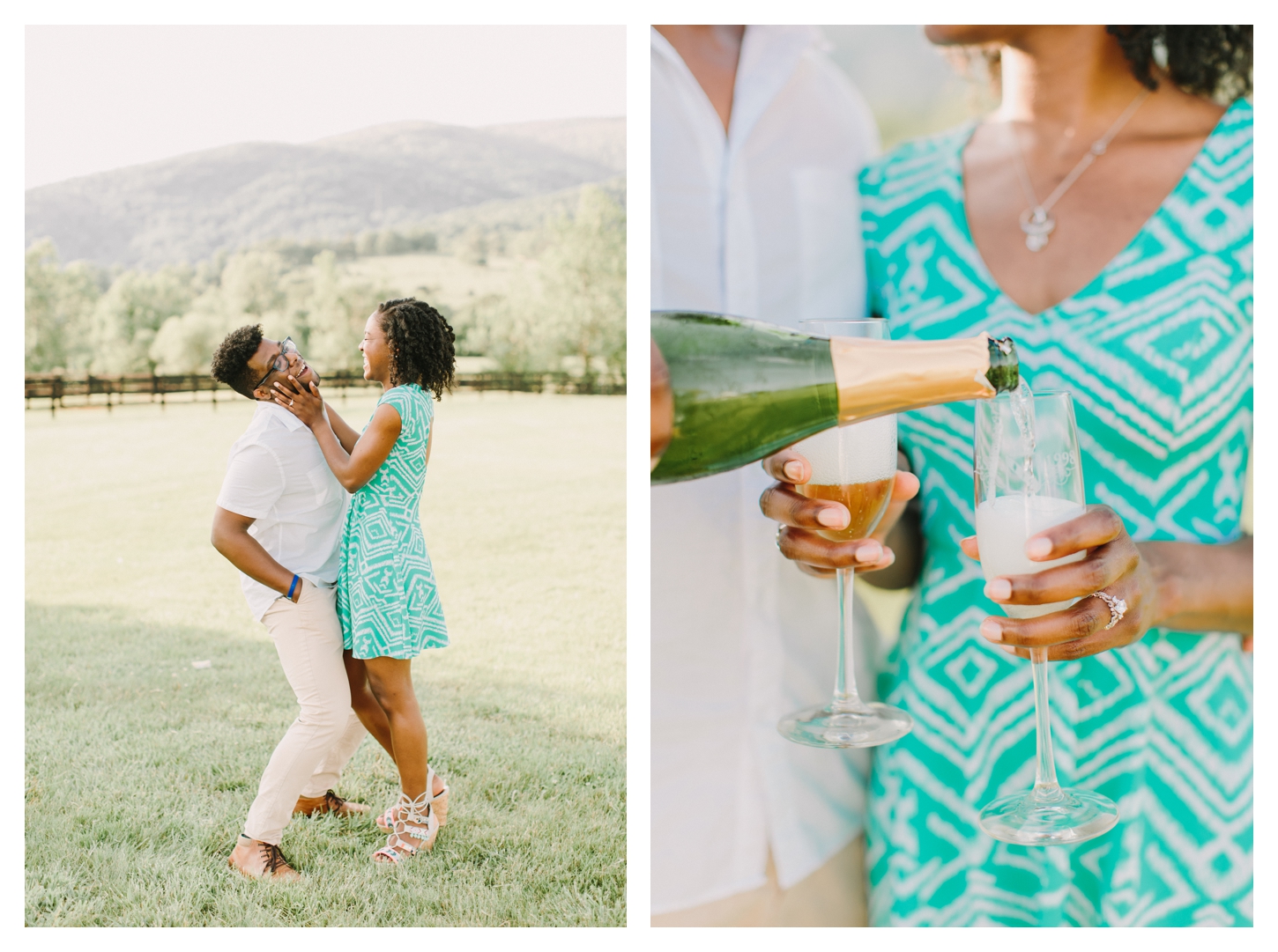 King Family Vineyards proposal photographer