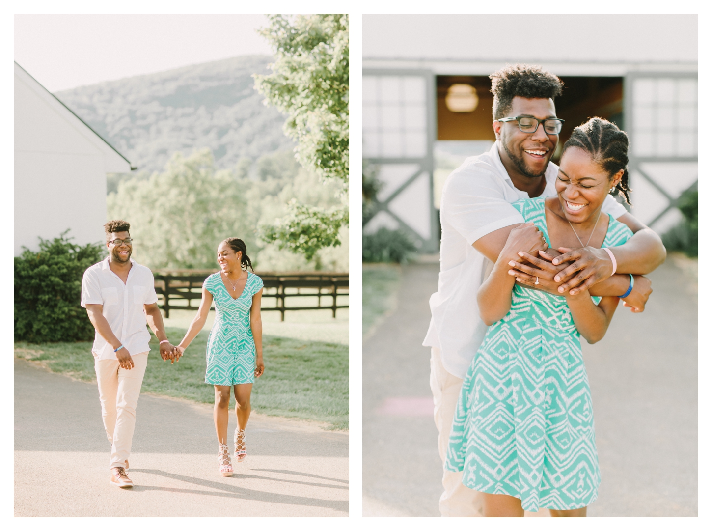 King Family Vineyards proposal photographer