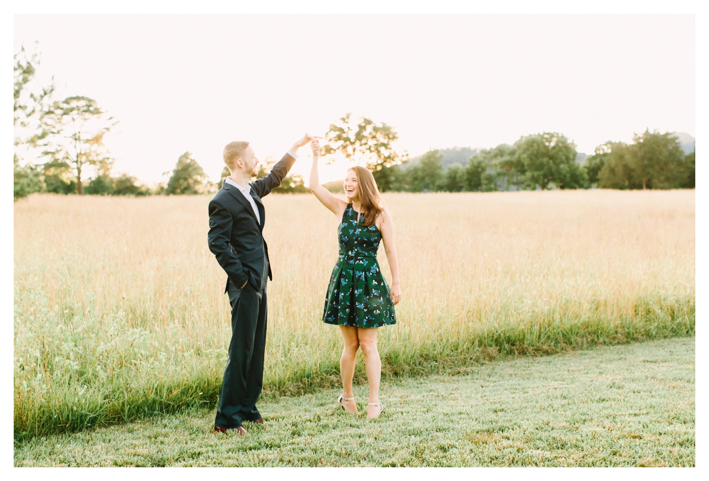 Charlottesville Virginia film engagement photographer