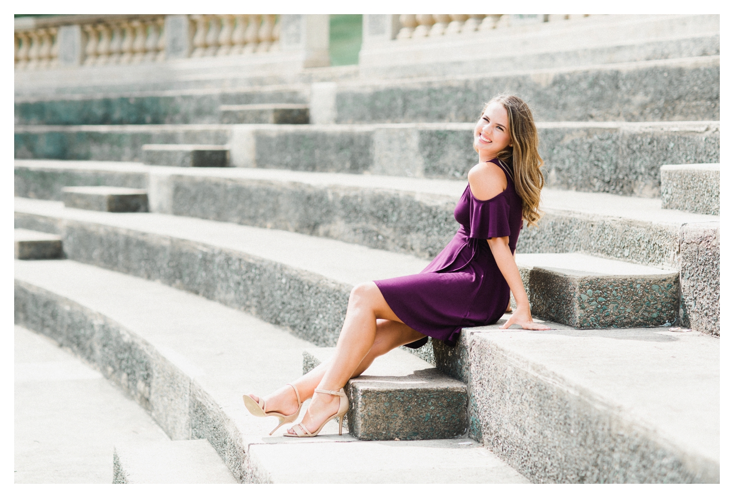 Charlottesville Virginia senior portrait photographer