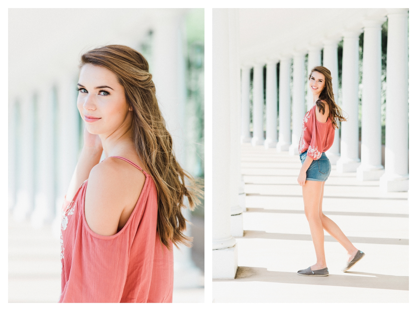 Charlottesville Virginia senior portrait photographer