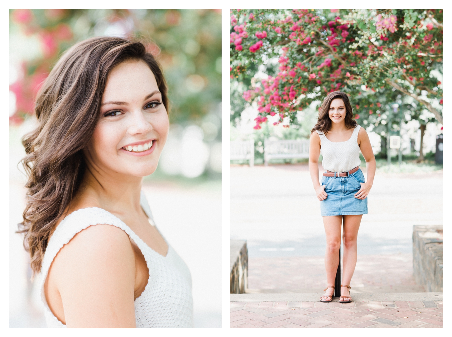 Charlottesville Virginia senior portrait photographer