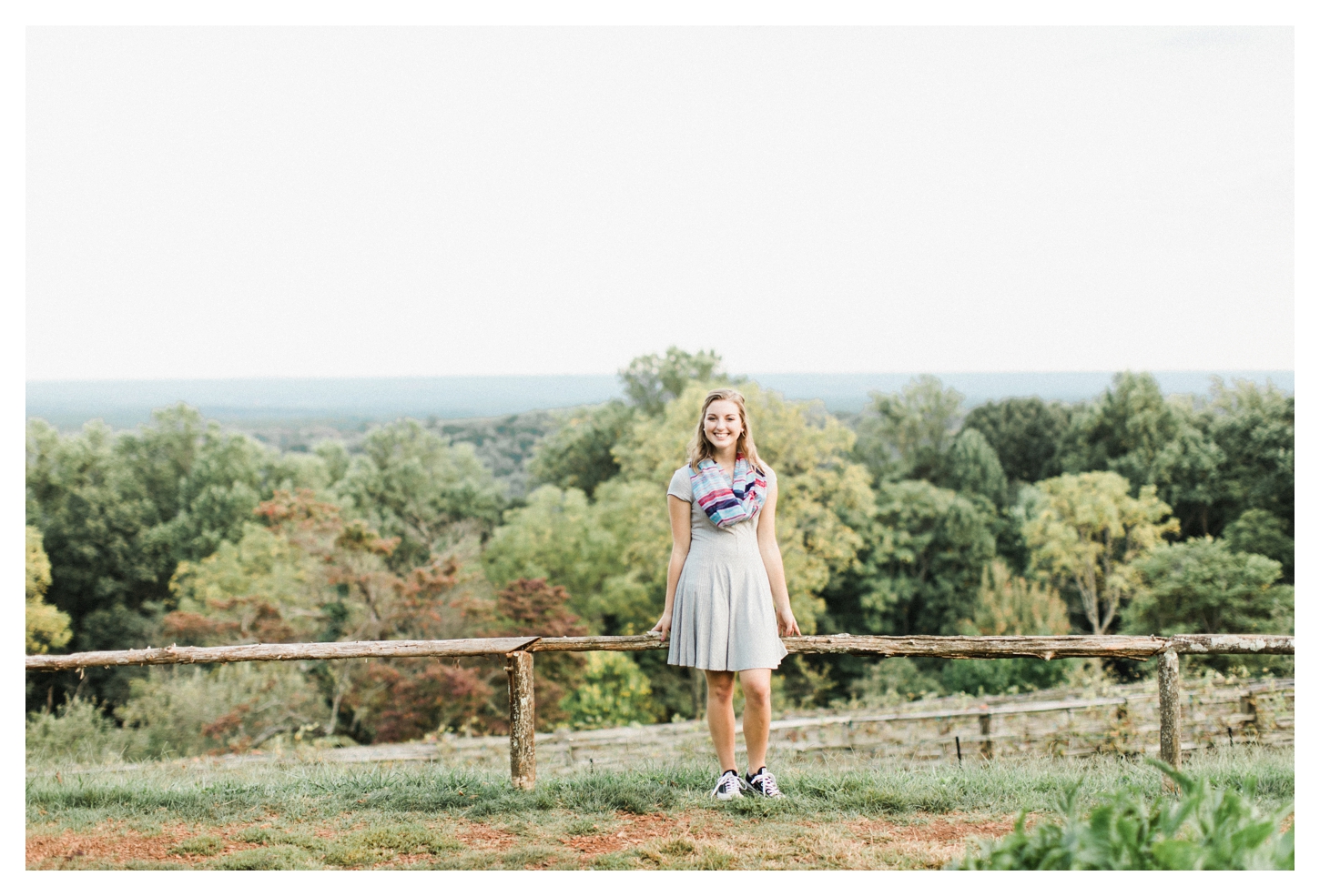 Monticello senior portrait photographer