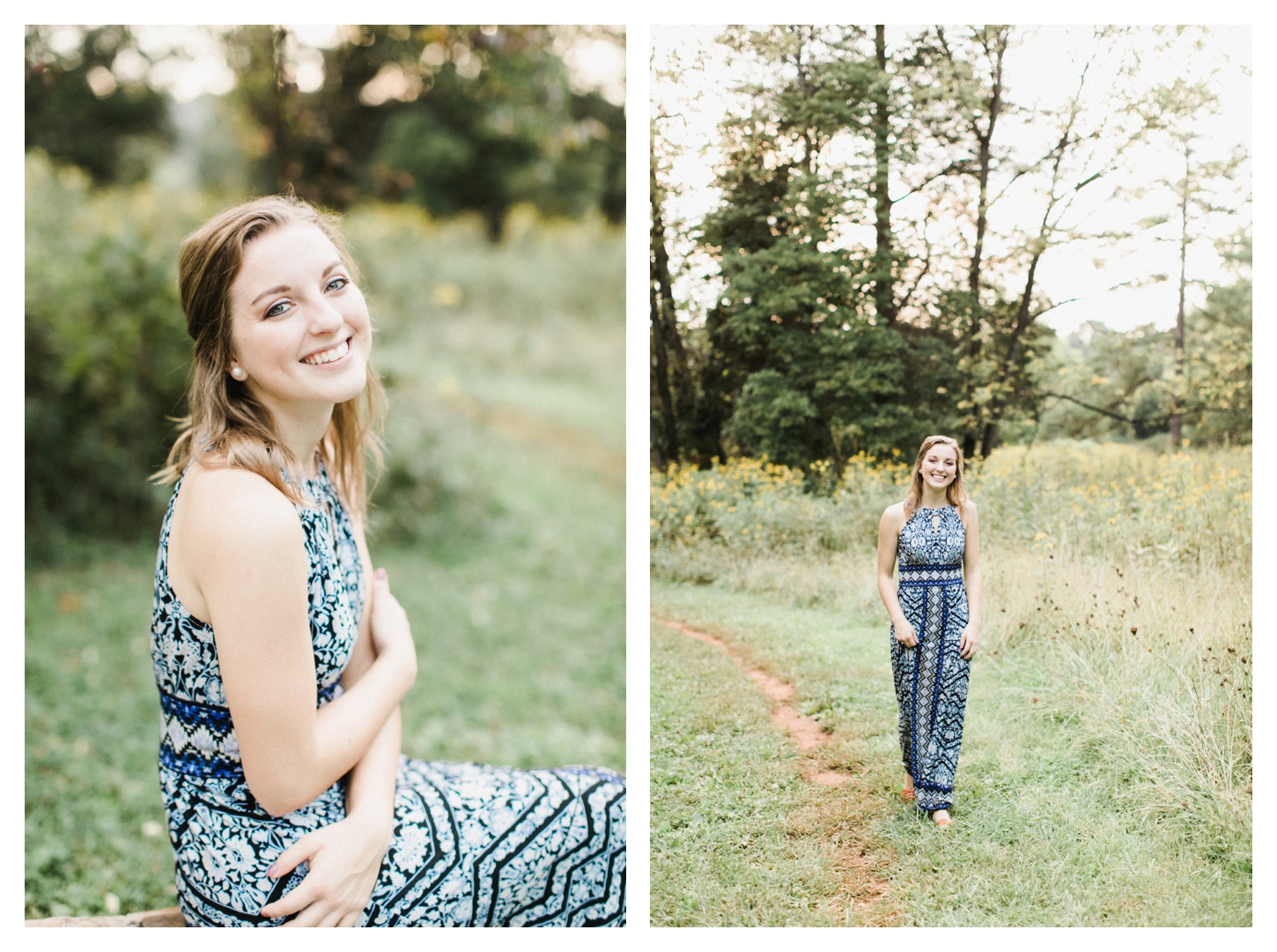 Monticello senior portrait photographer