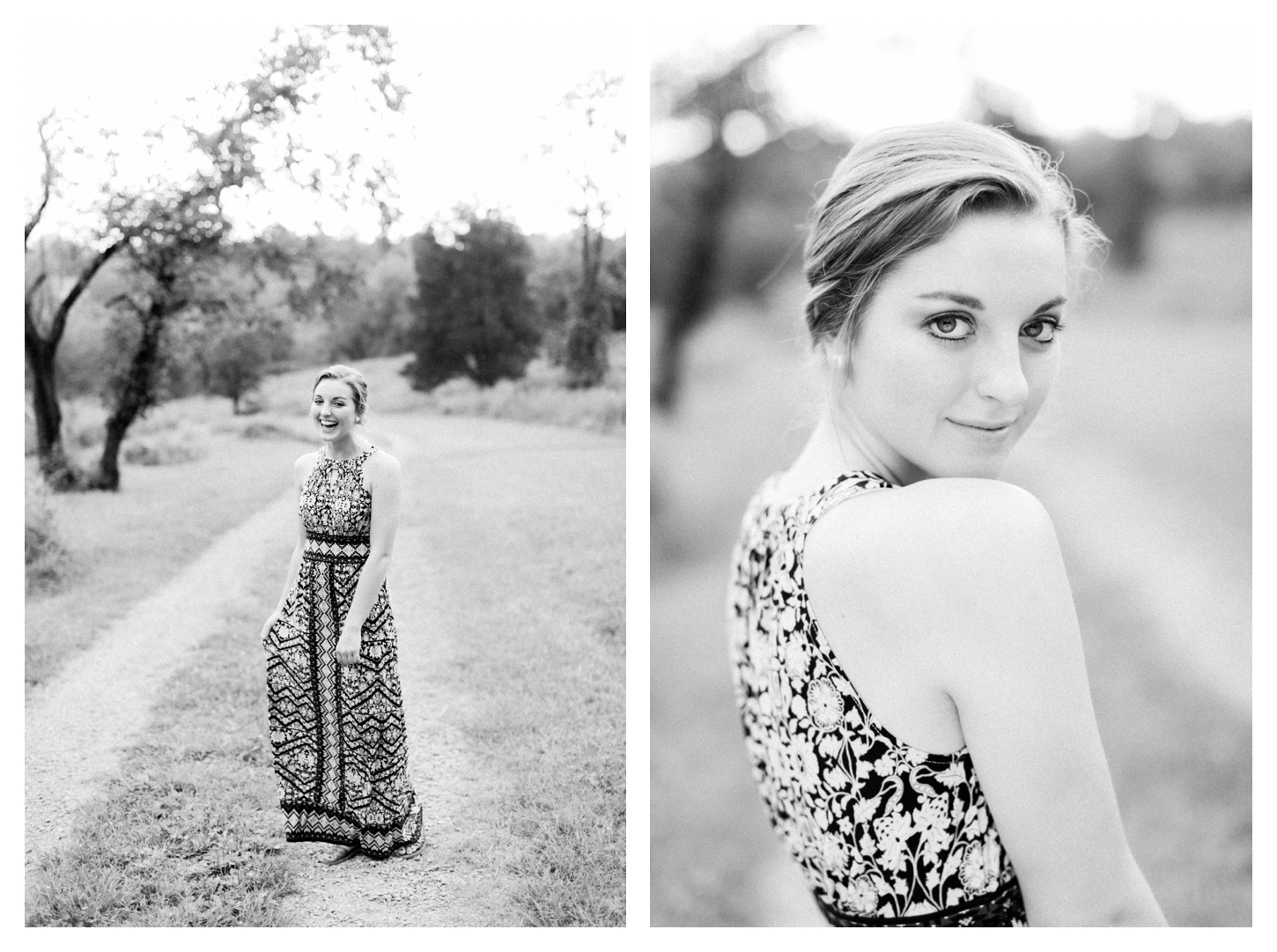 Monticello senior portrait photographer