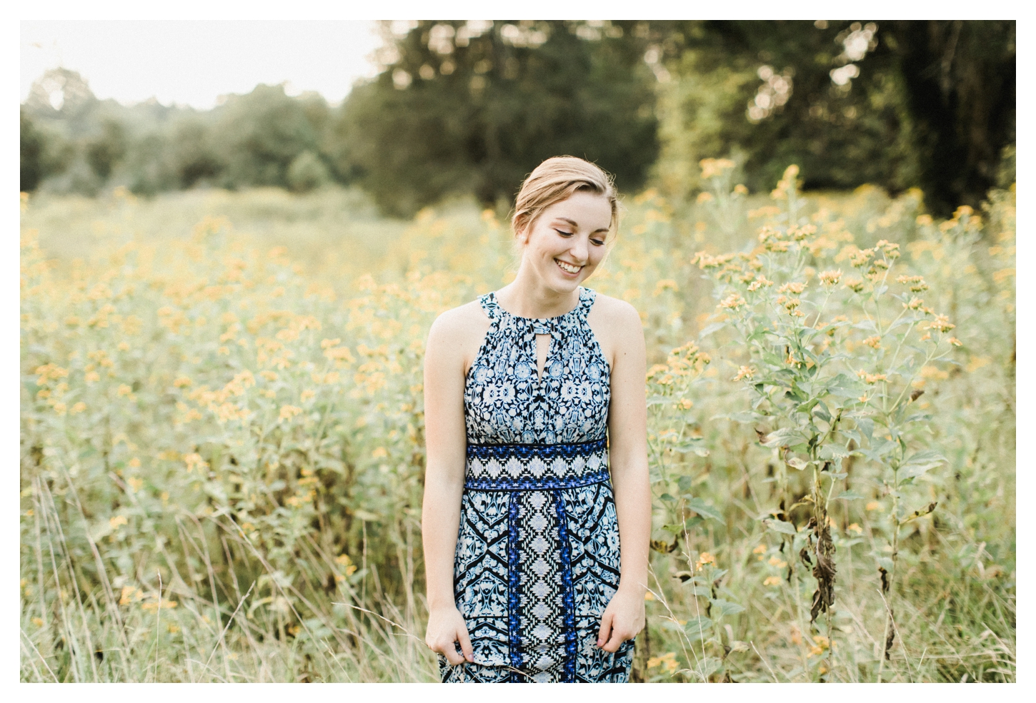 Monticello senior portrait photographer