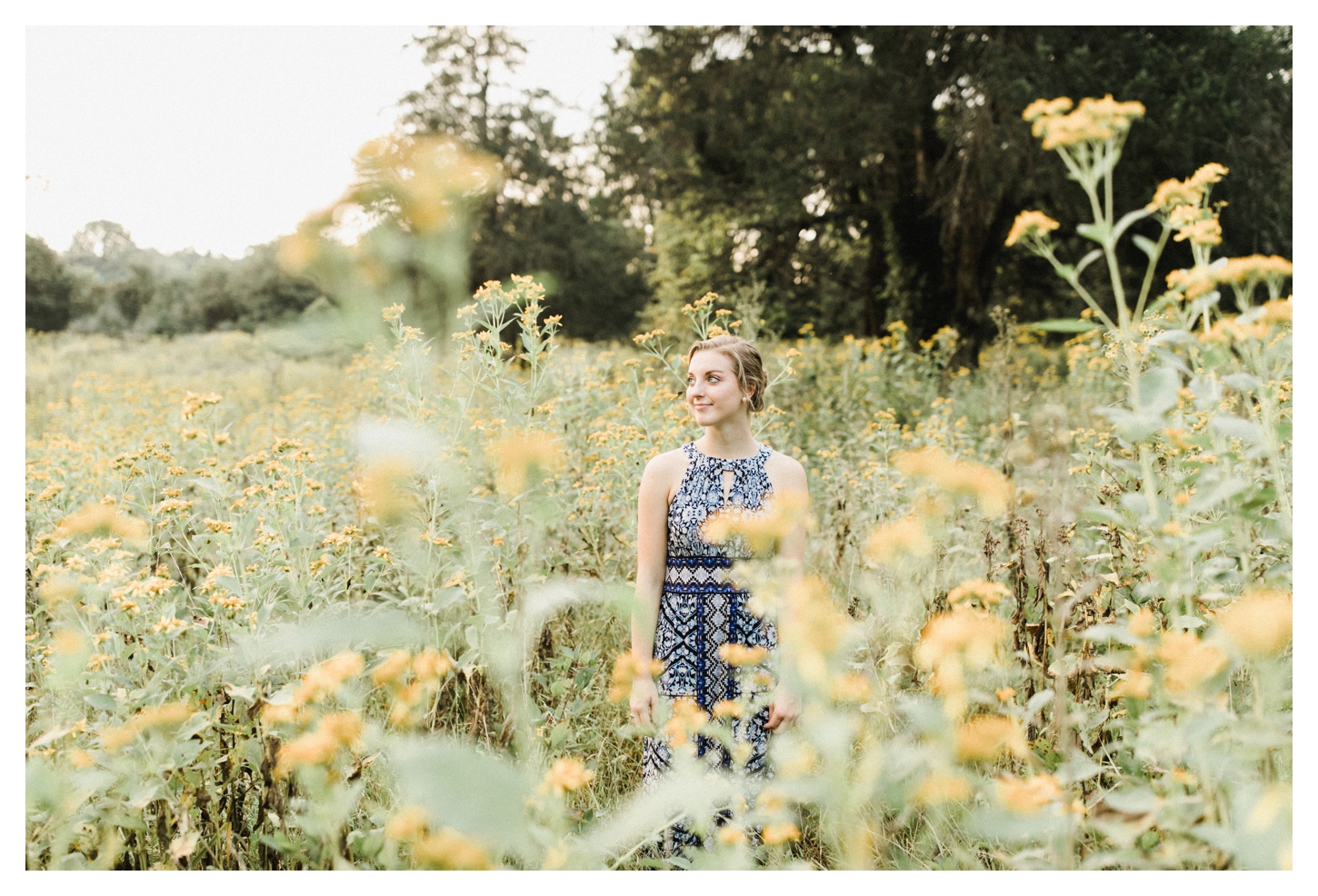 Monticello senior portrait photographer