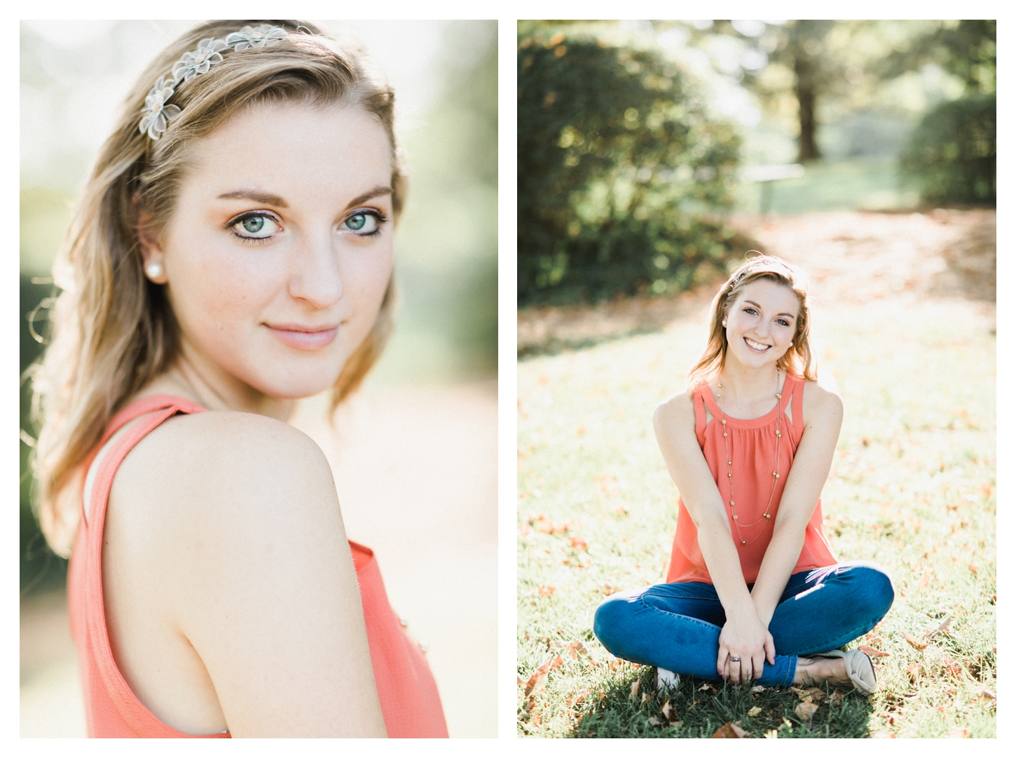 Monticello senior portrait photographer