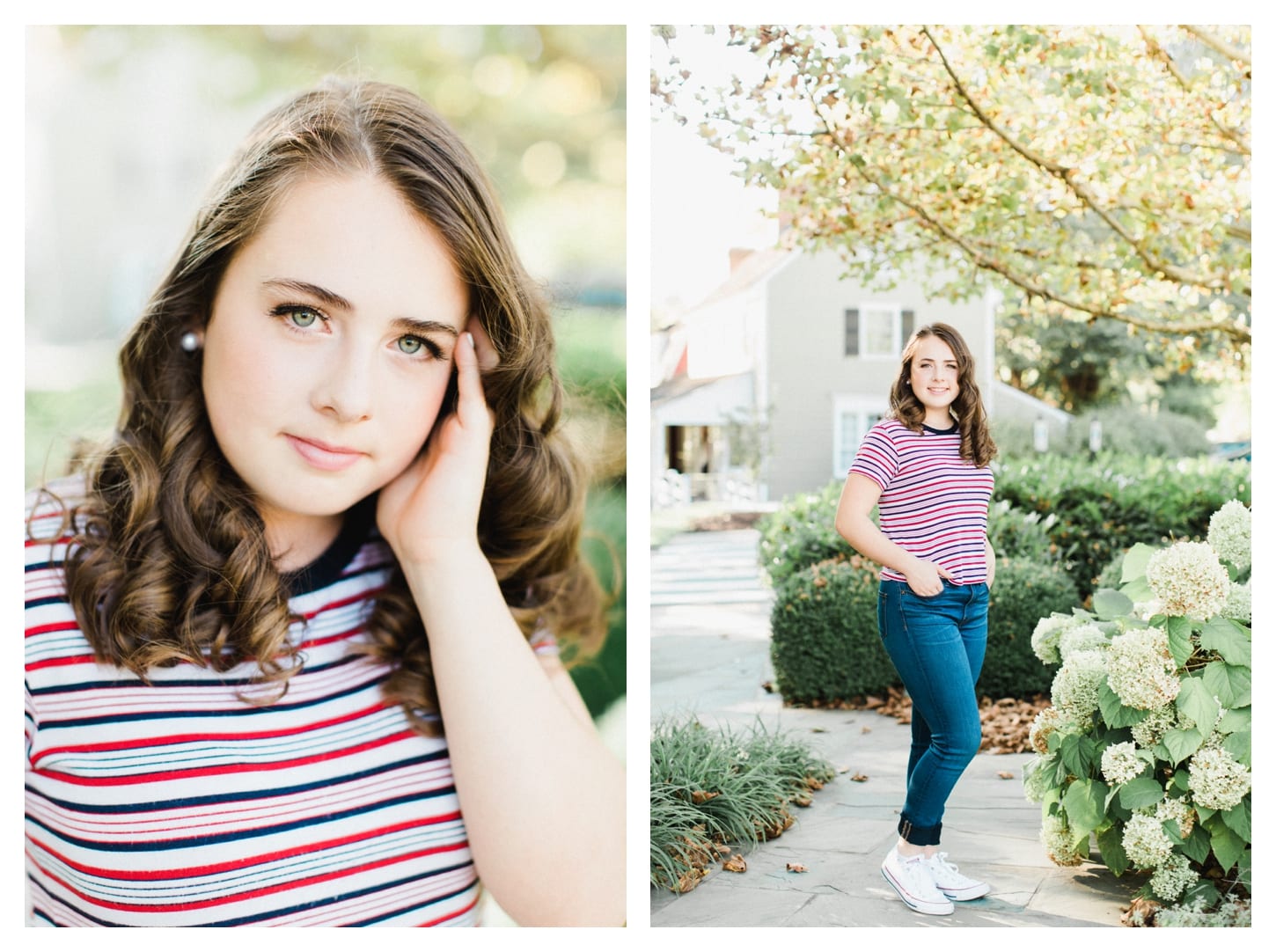 Charlottesville Virginia senior portrait photographer