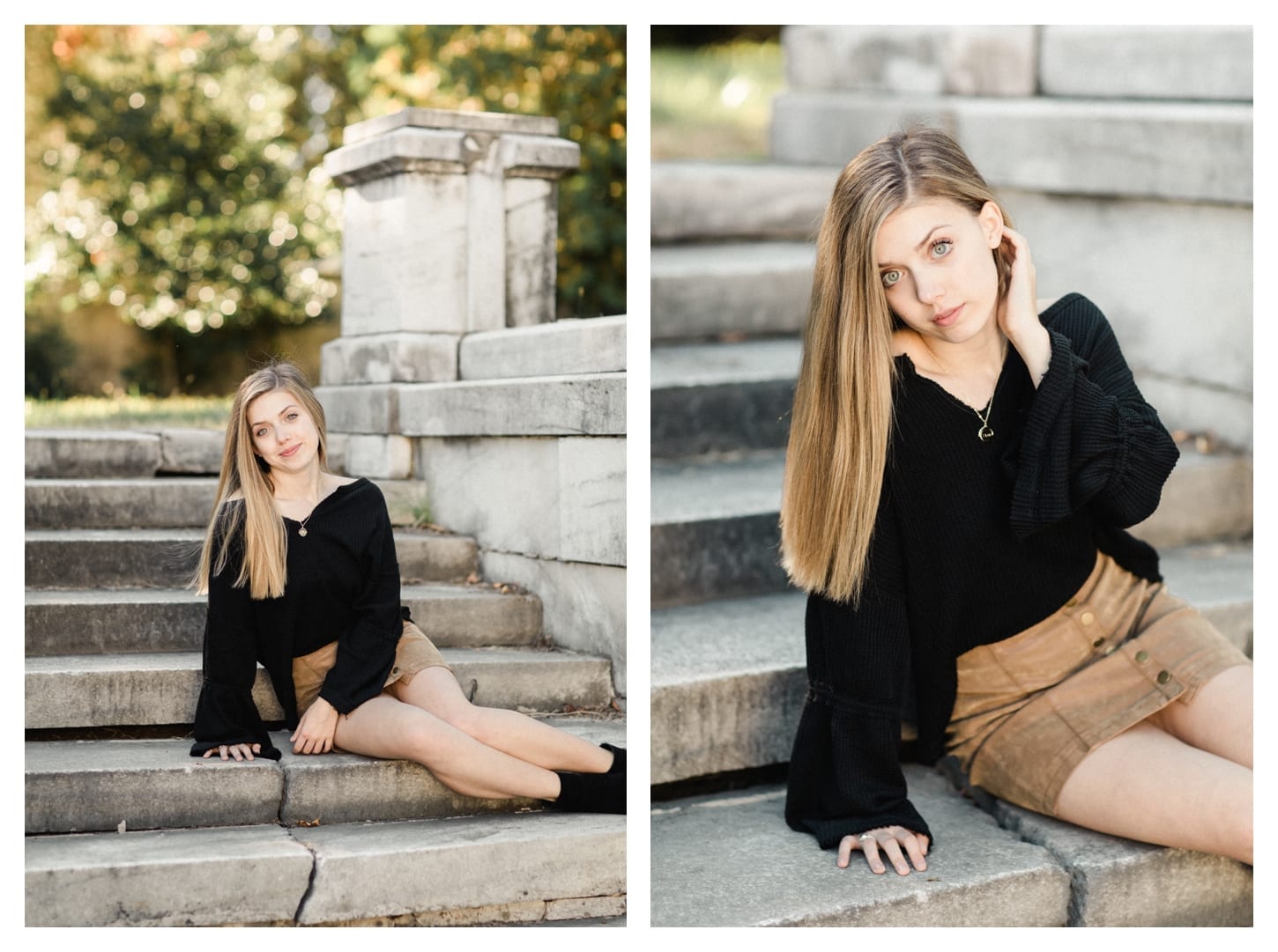 Charlottesville Virginia senior portrait photographer