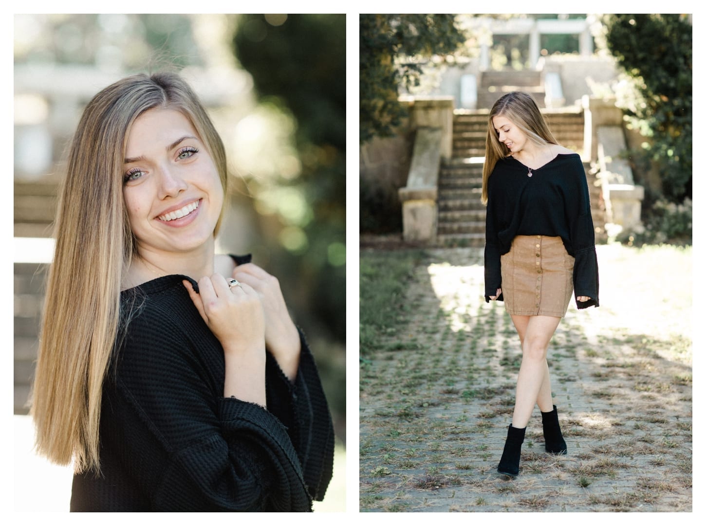 Charlottesville Virginia senior portrait photographer