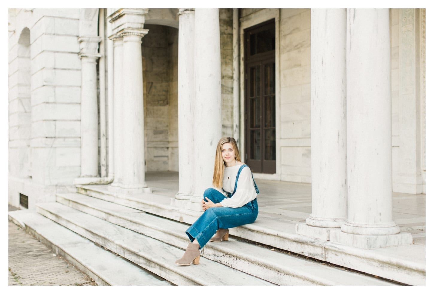 Charlottesville Virginia senior portrait photographer