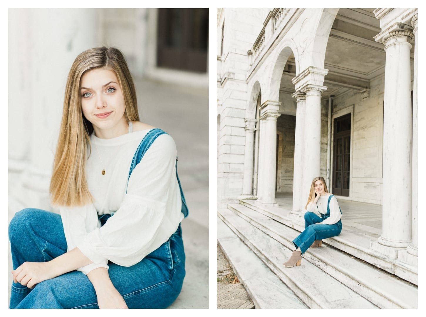 Charlottesville Virginia senior portrait photographer