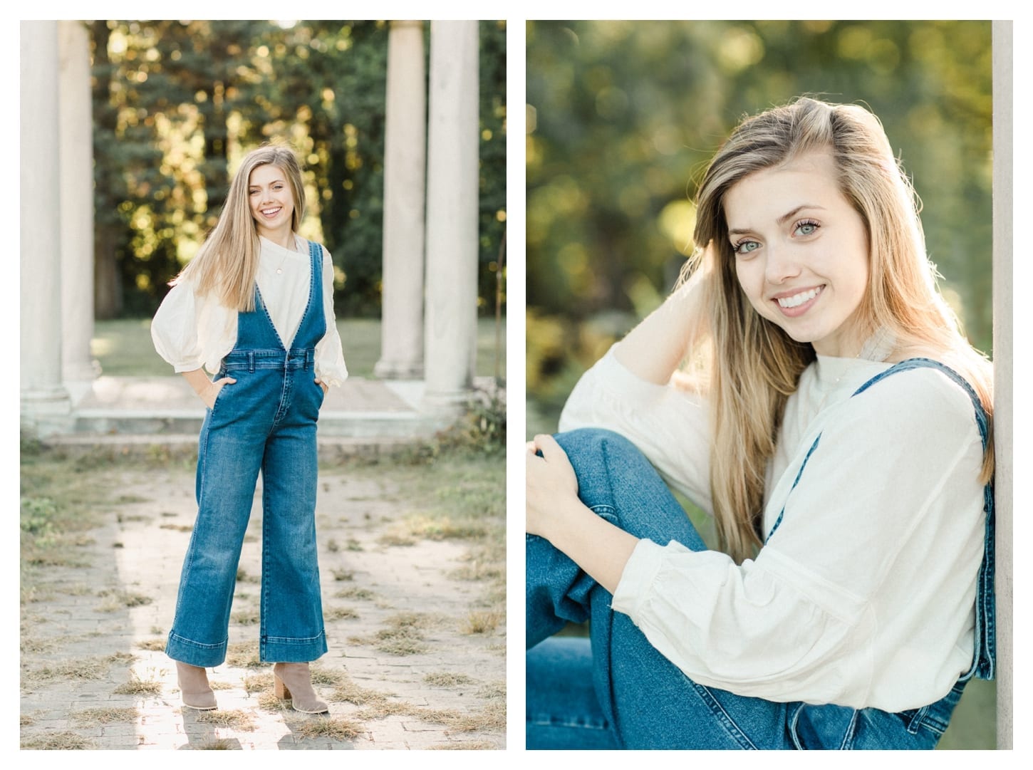 Charlottesville Virginia senior portrait photographer