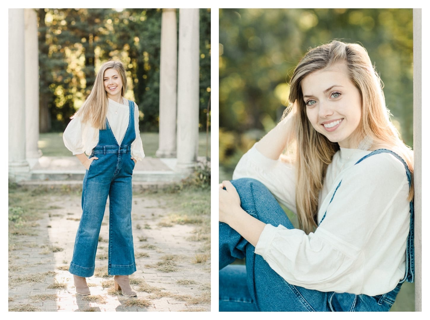 Charlottesville Virginia senior portrait photographer