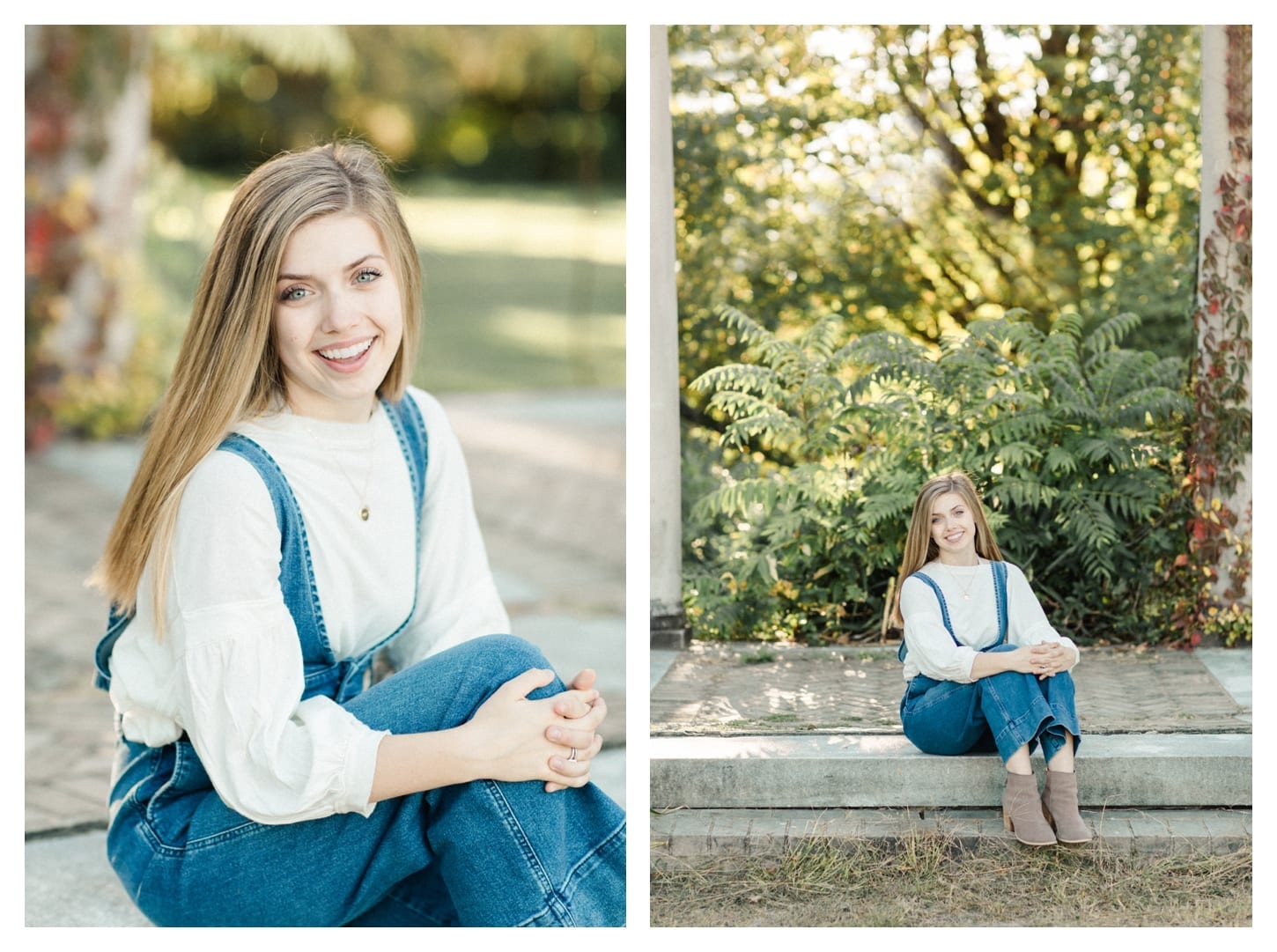 Charlottesville Virginia senior portrait photographer