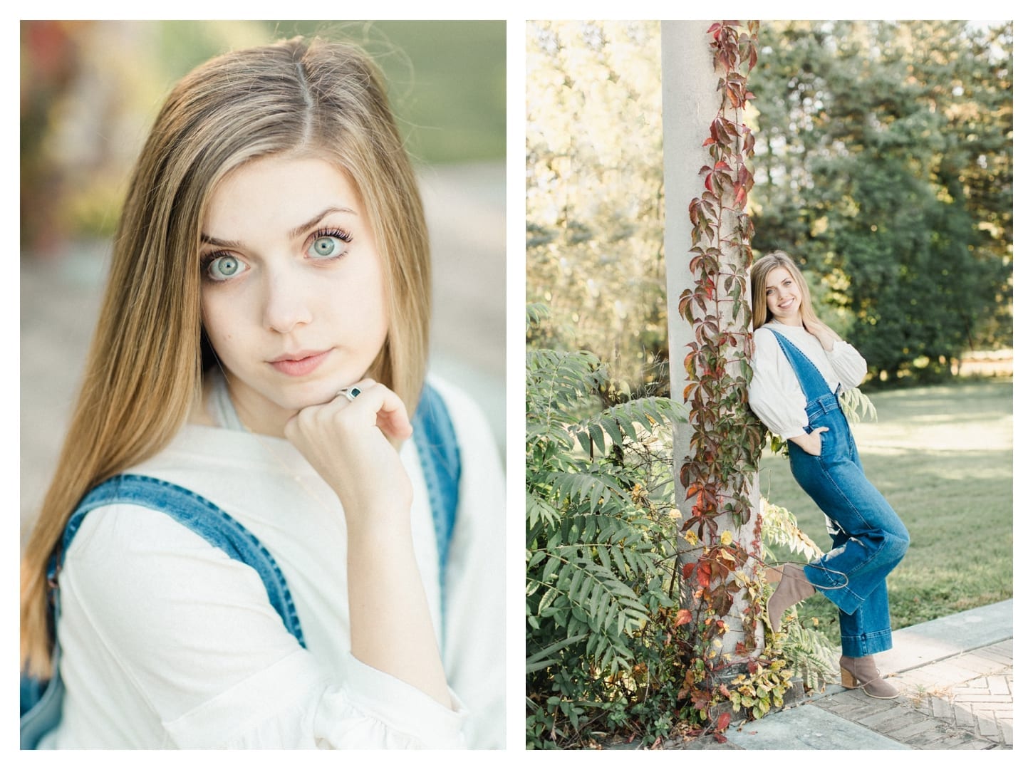 Charlottesville Virginia senior portrait photographer