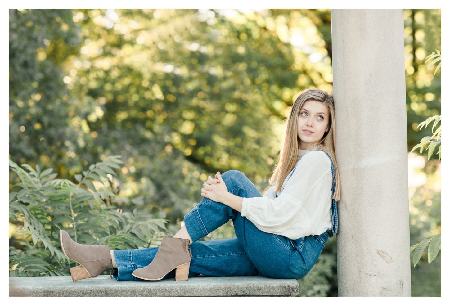 Charlottesville Virginia senior portrait photographer