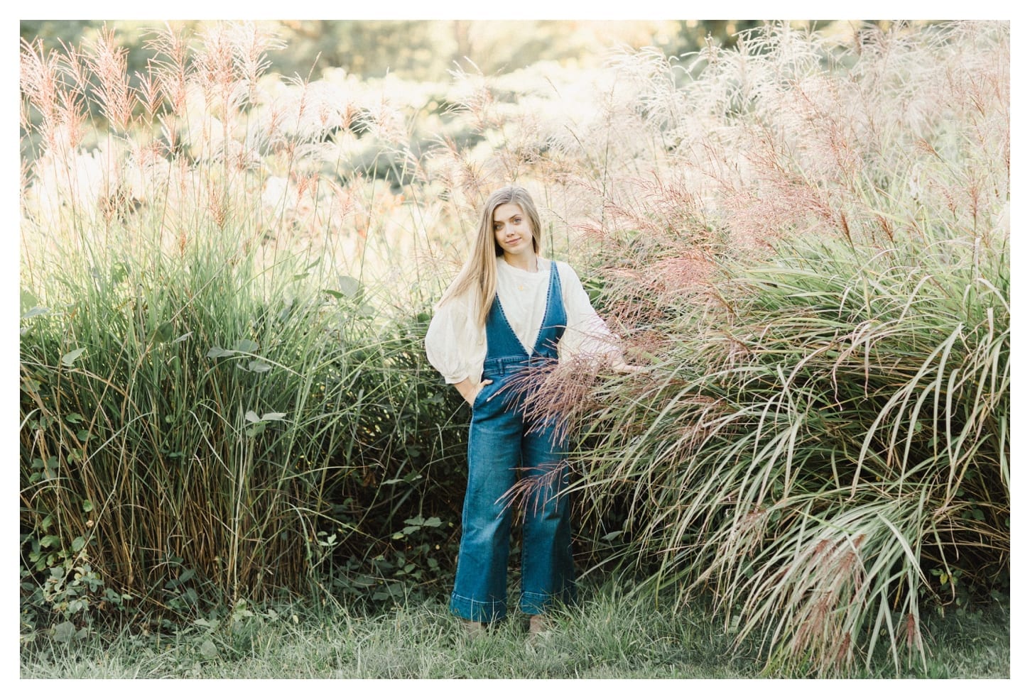 Charlottesville Virginia senior portrait photographer