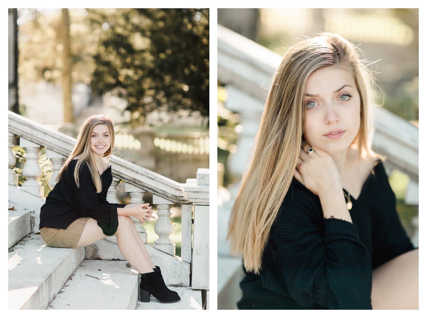 Charlottesville Virginia senior portrait photographer