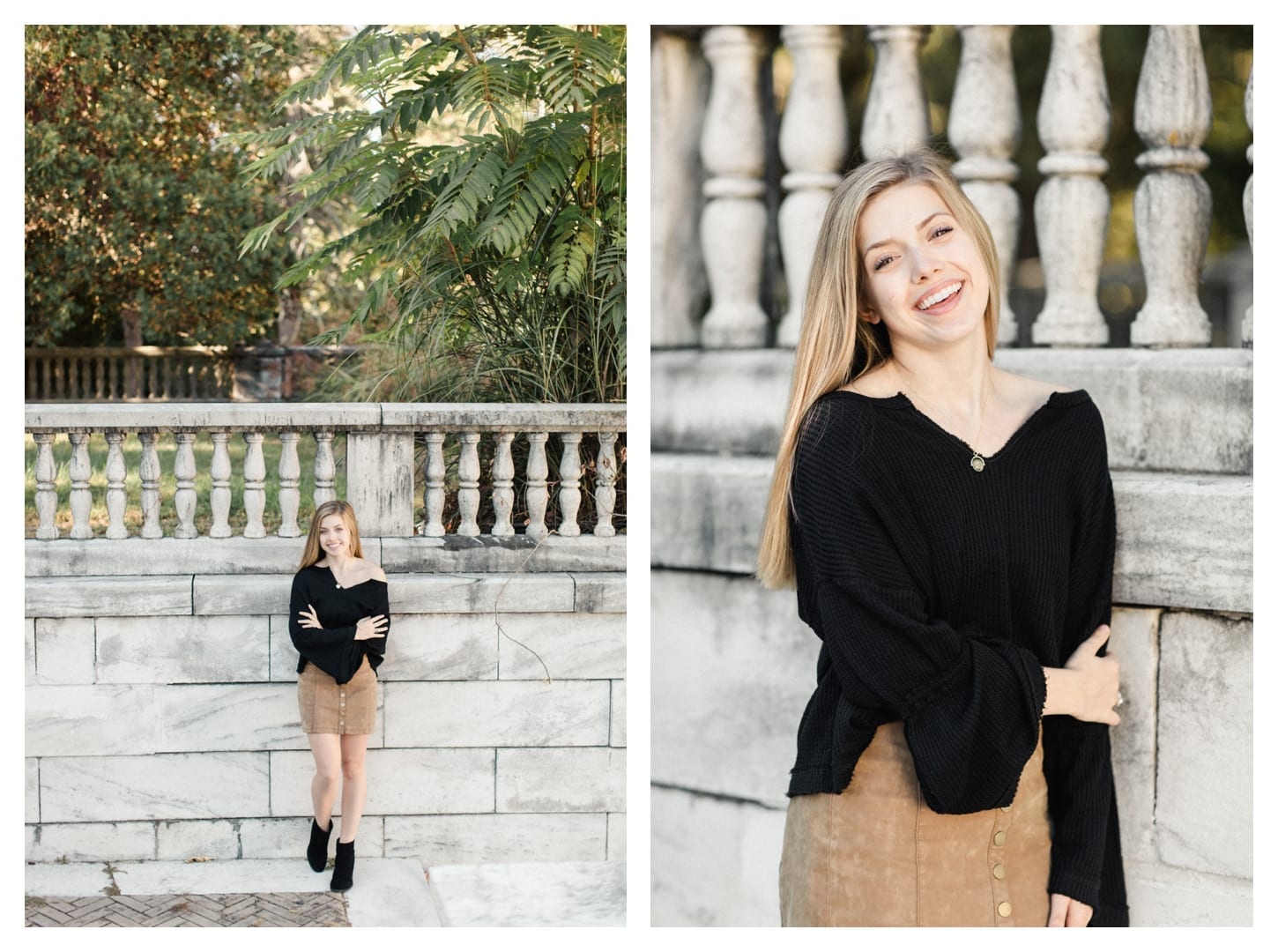 Charlottesville Virginia senior portrait photographer