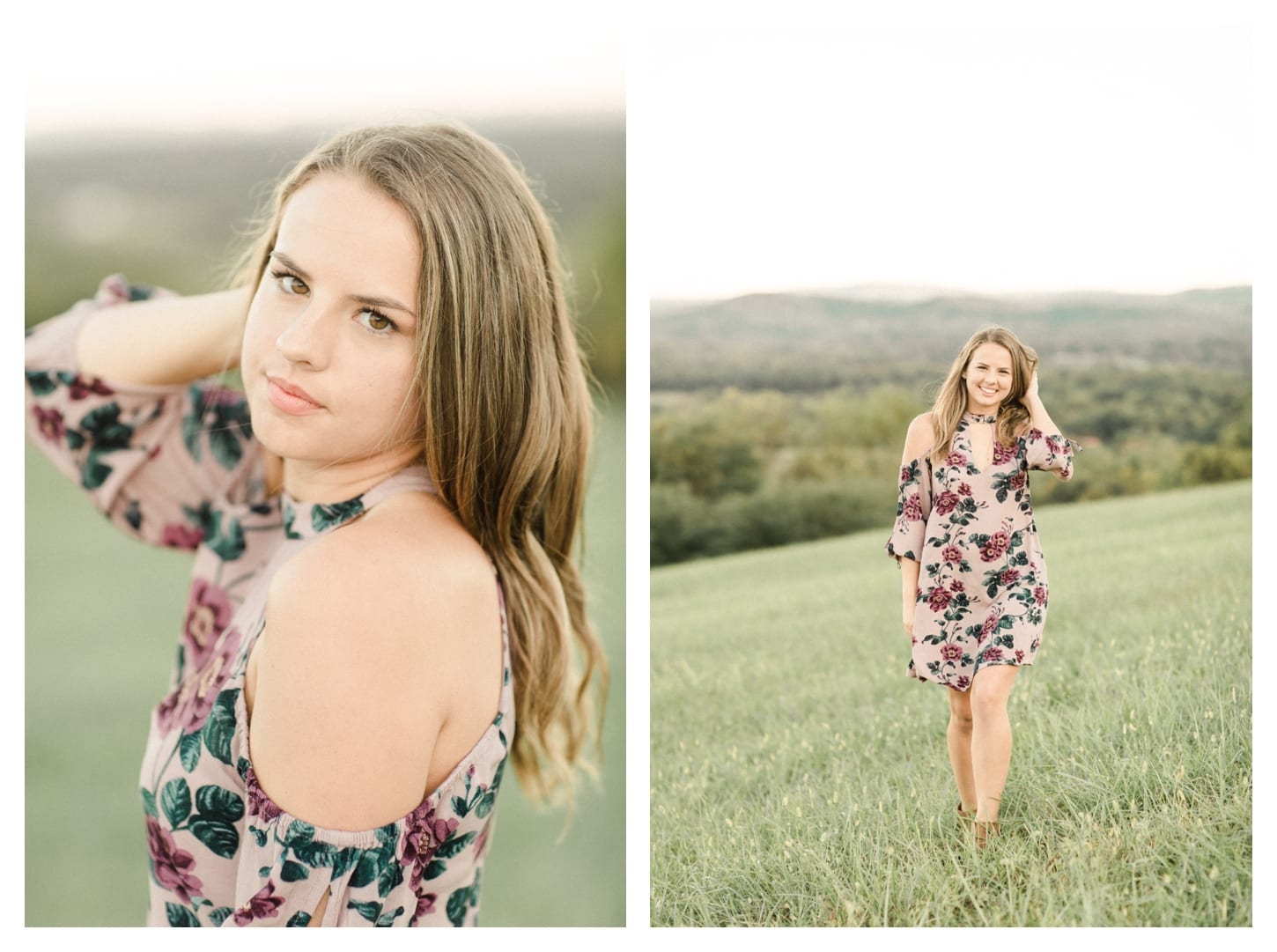 Grace Estate Winery senior portrait photographer