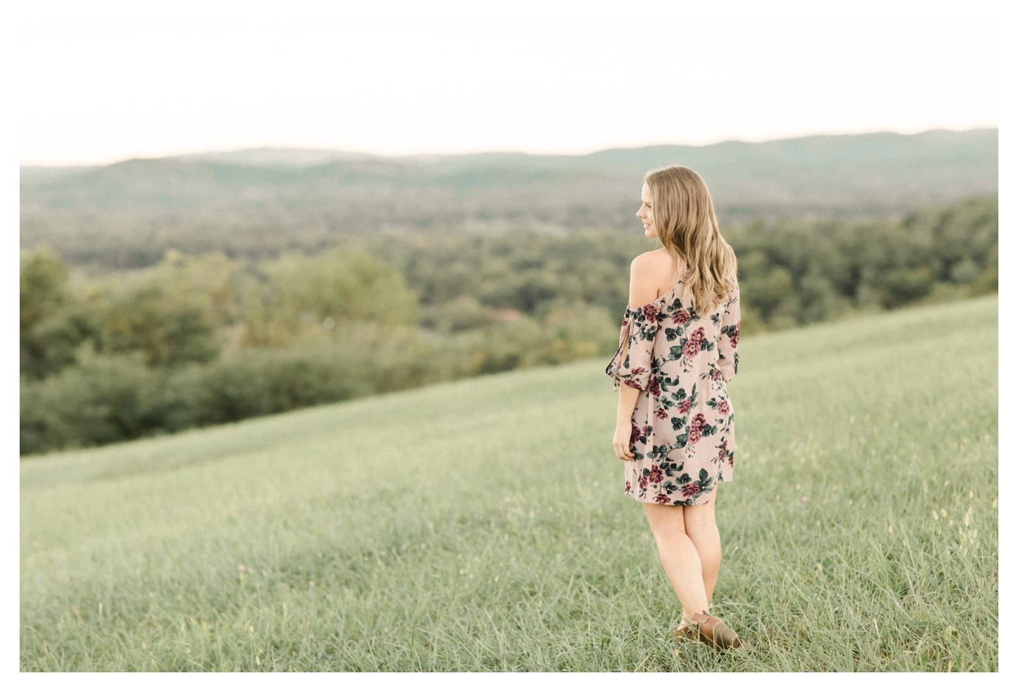 Grace Estate Winery senior portrait photographer