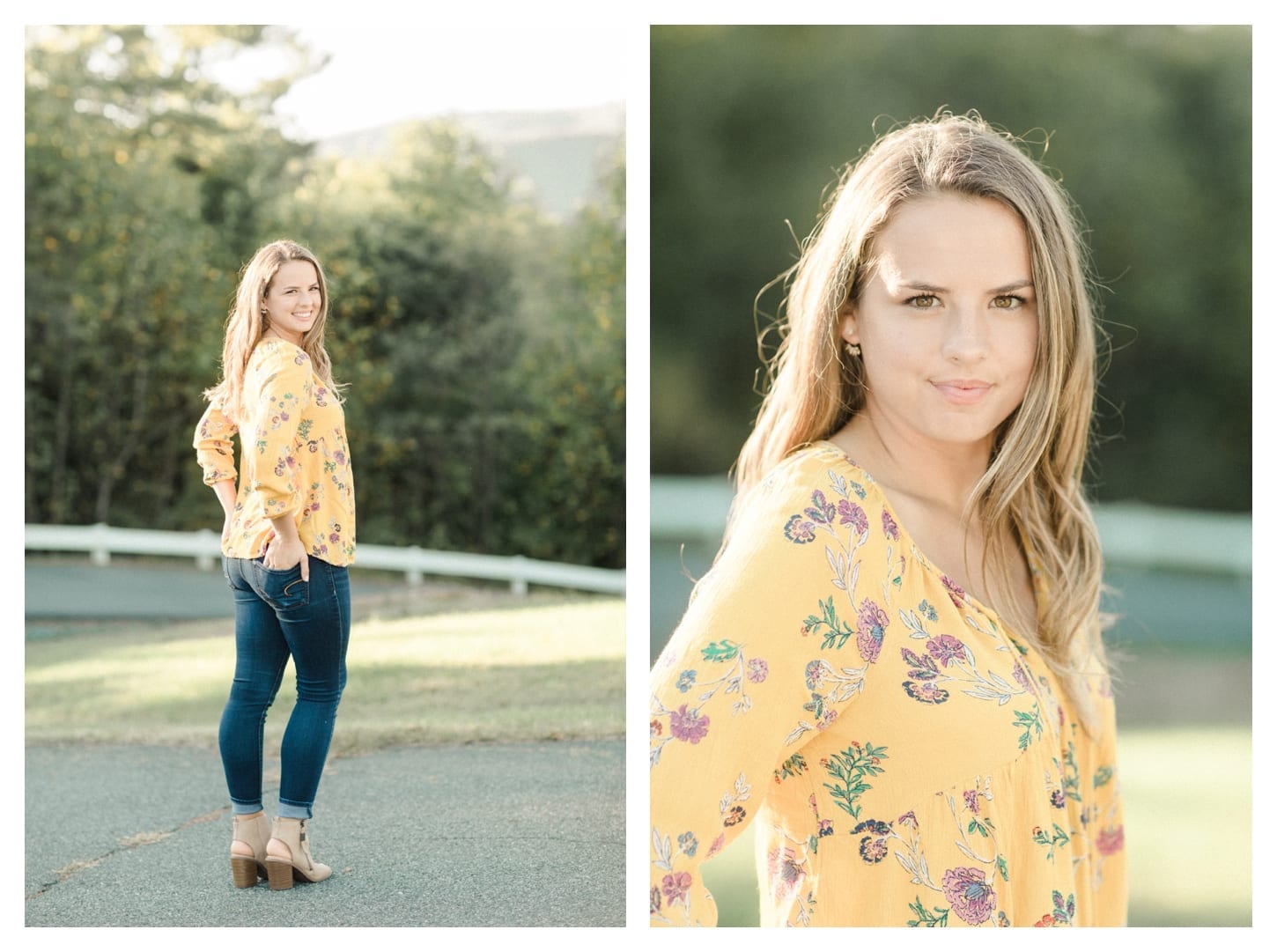 Grace Estate Winery senior portrait photographer