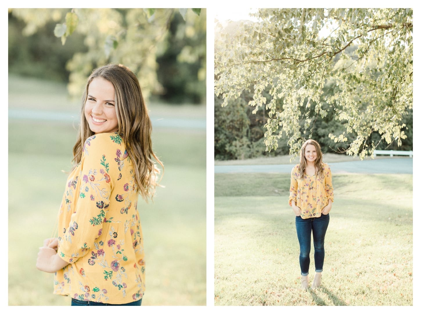 Grace Estate Winery senior portrait photographer