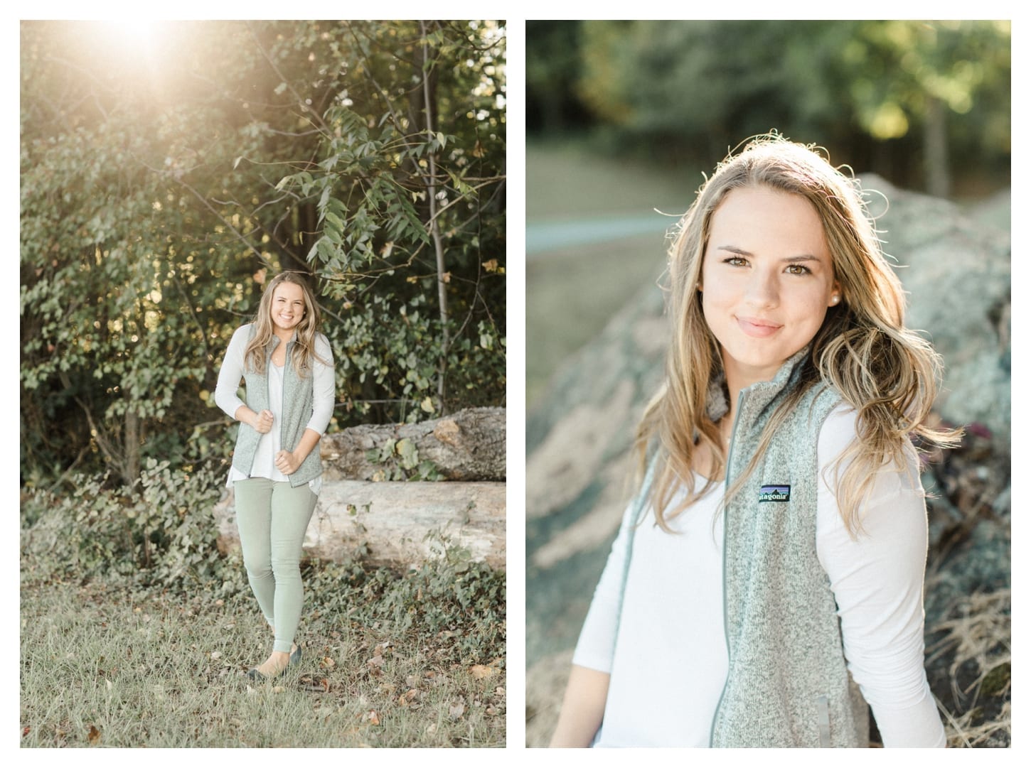 Grace Estate Winery senior portrait photographer