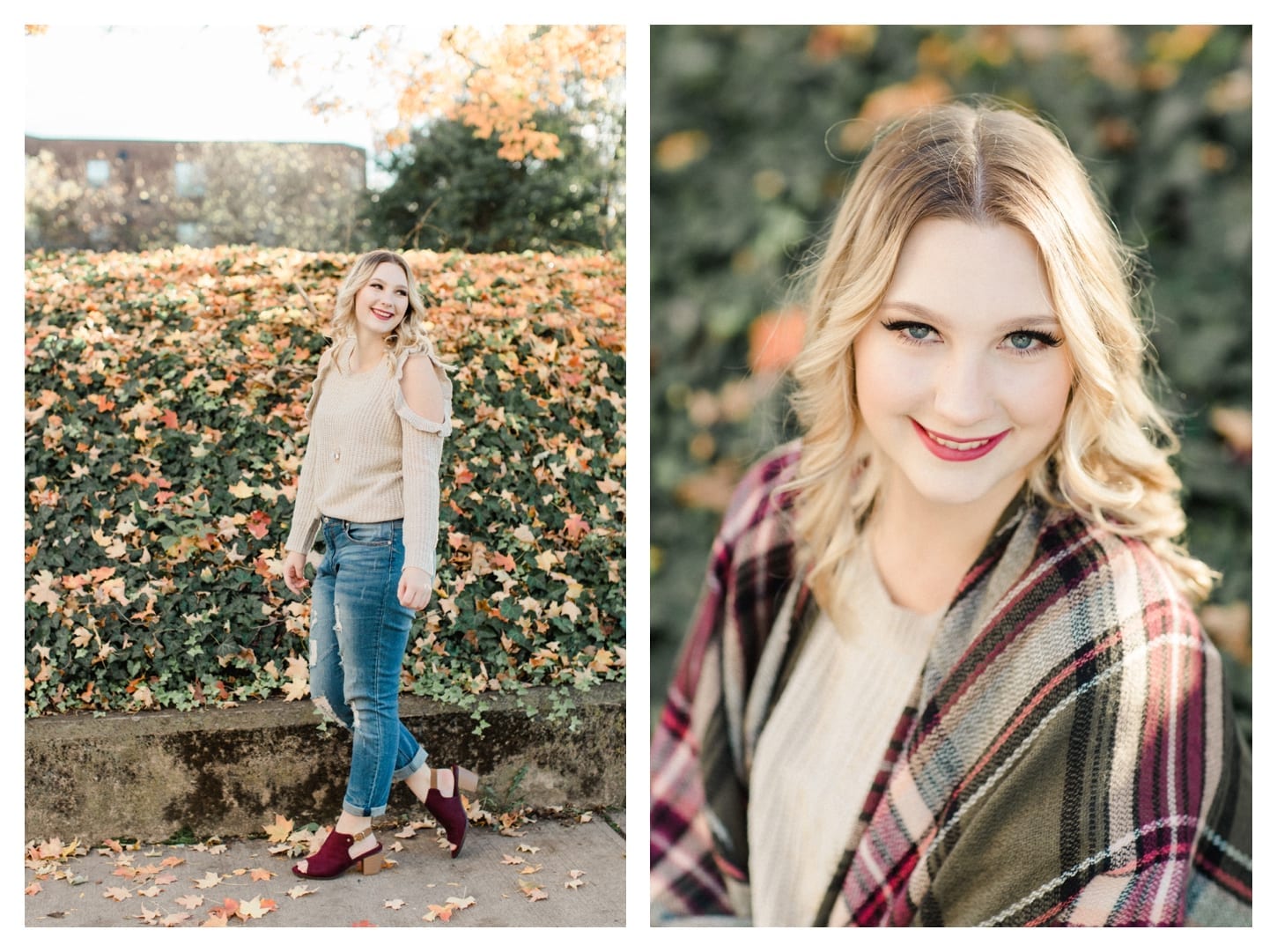 Charlottesville Virginia senior portrait photographer