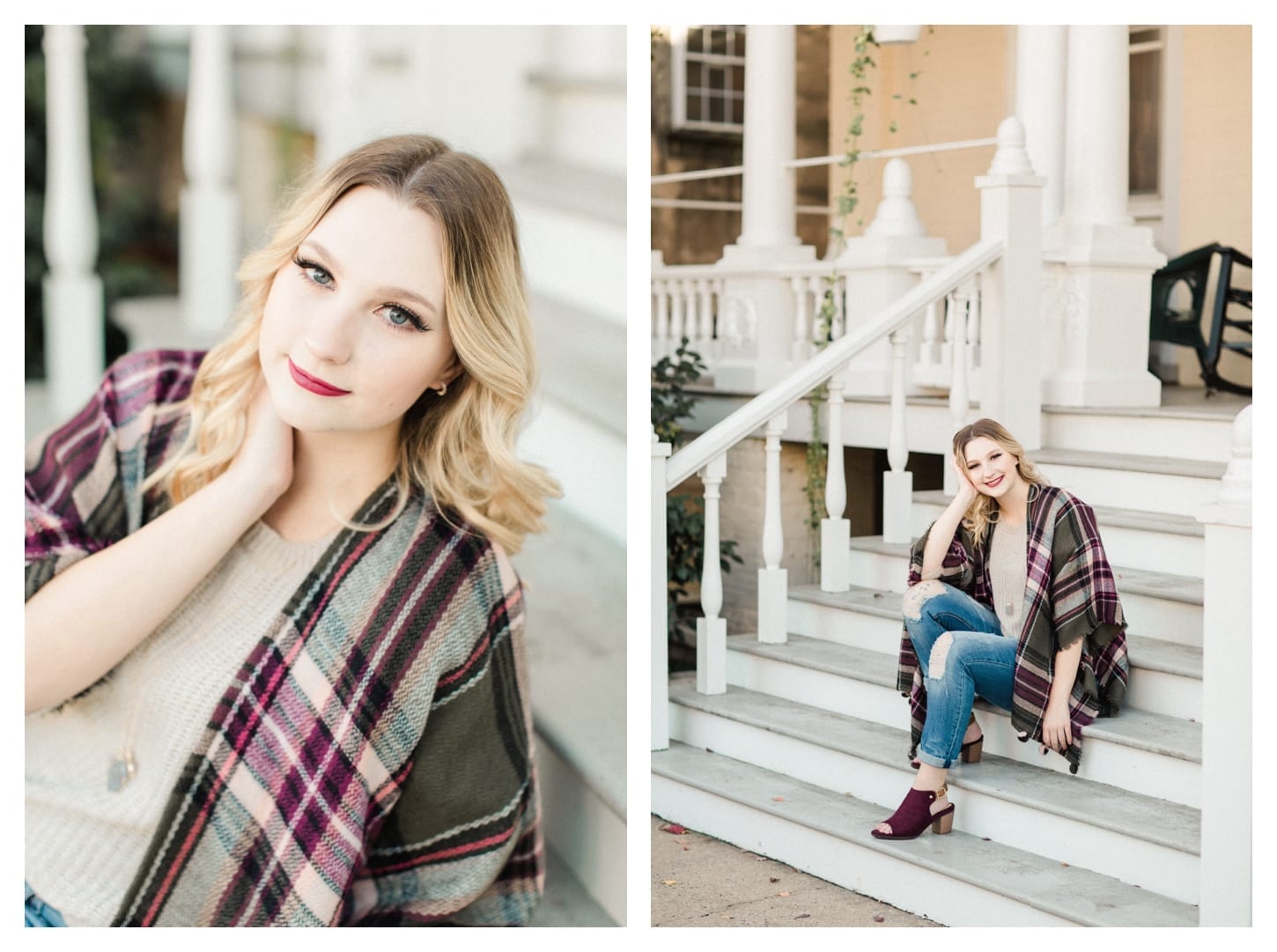 Charlottesville Virginia senior portrait photographer