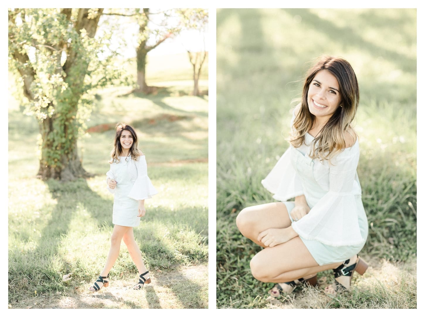 King Family Vineyards senior portrait photographer