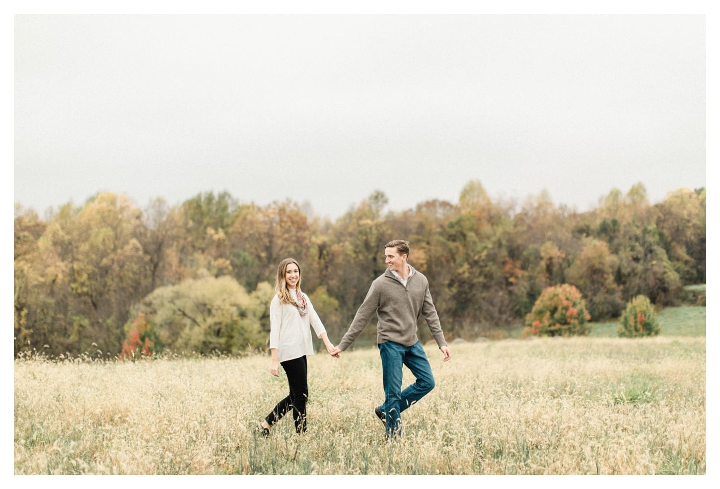 Panorama Farm engagement photographer