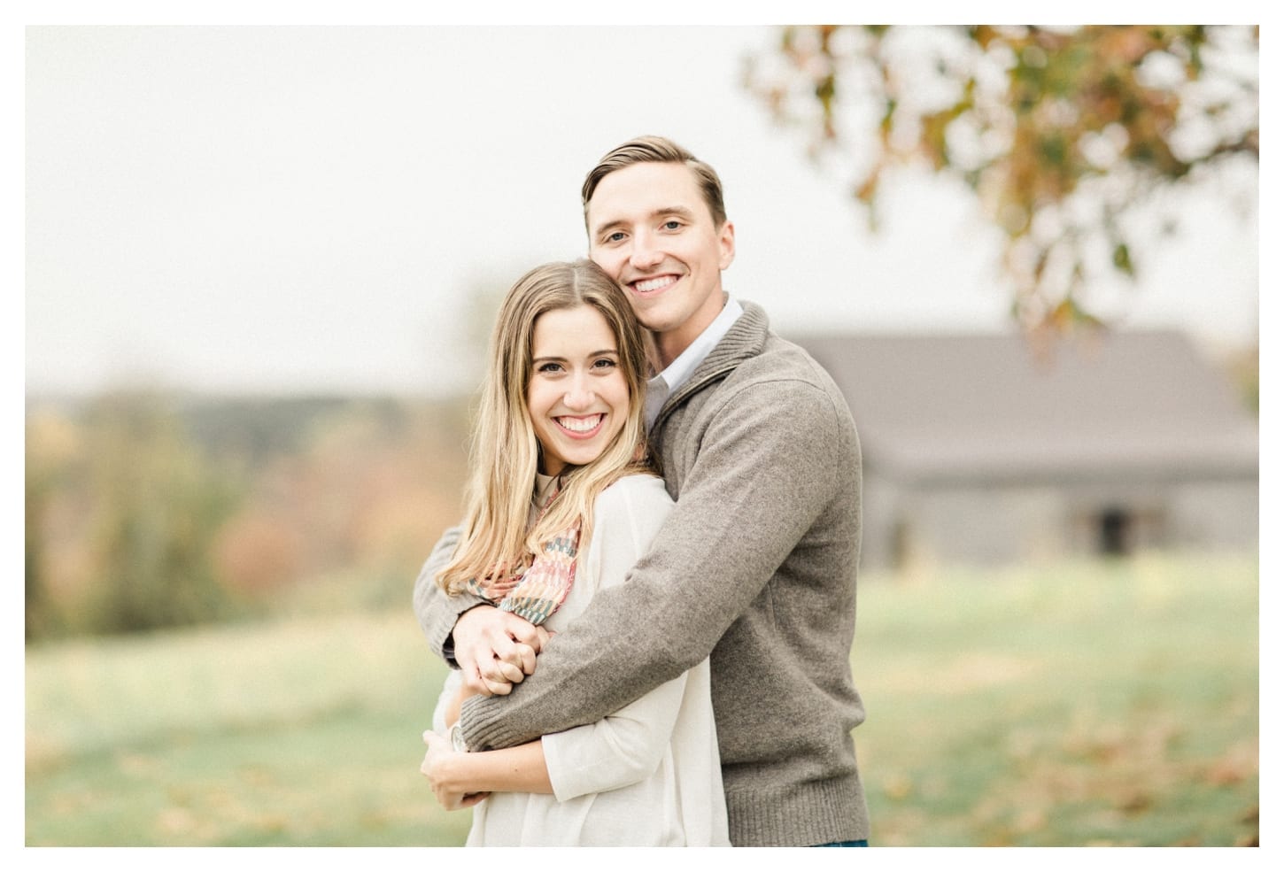 Panorama Farm engagement photographer