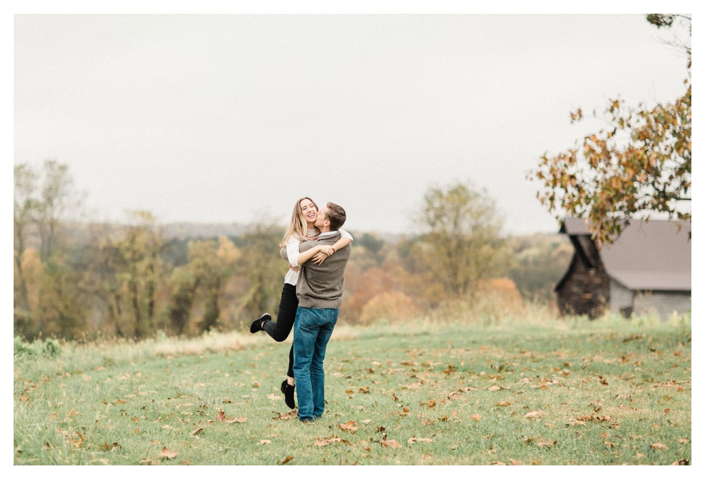 Panorama Farm engagement photographer