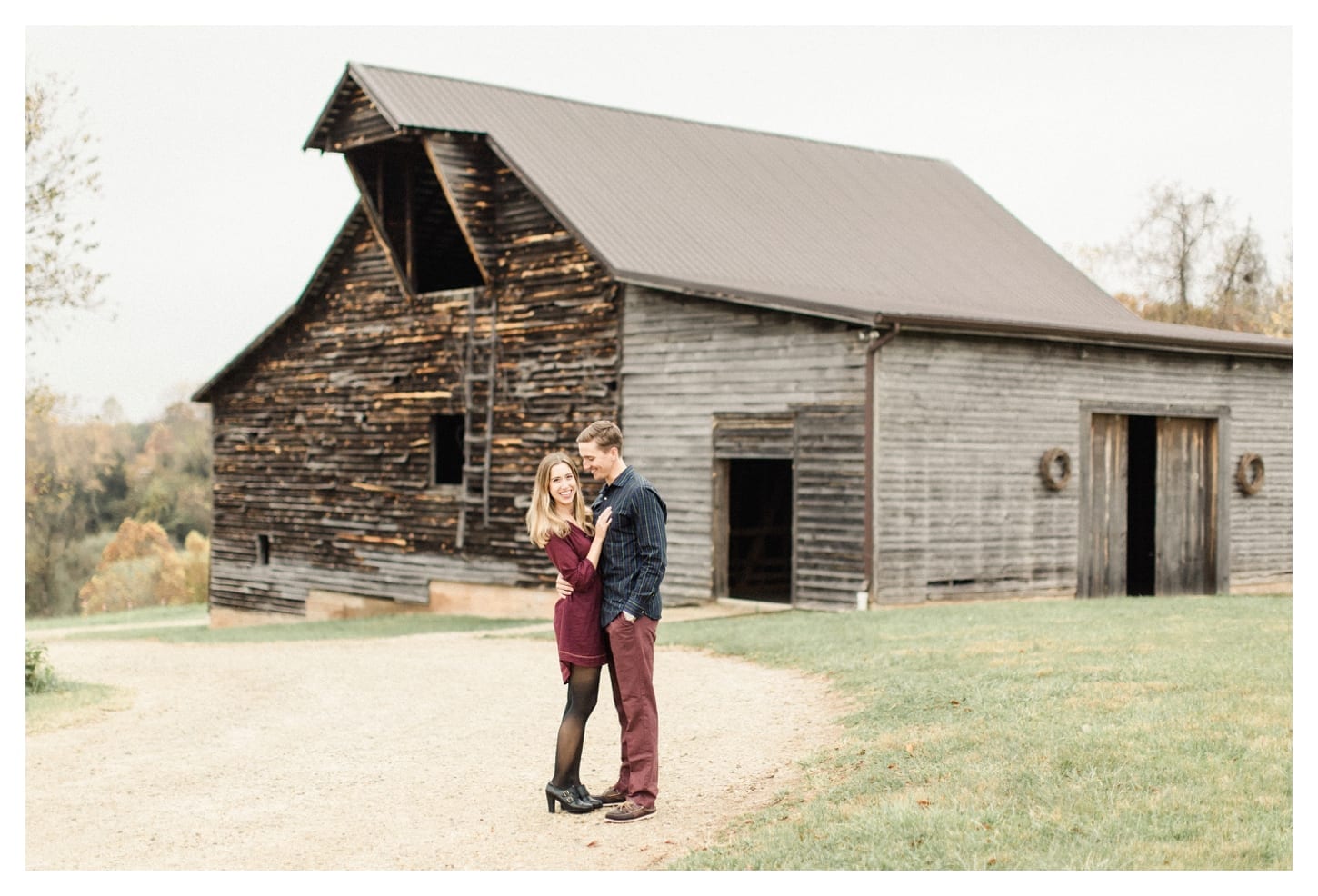 Panorama Farm engagement photographer