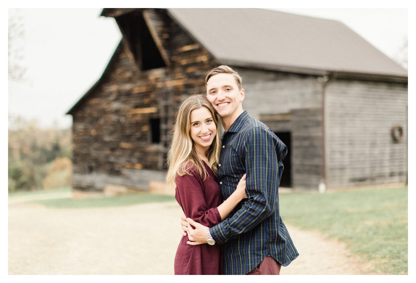 Panorama Farm engagement photographer