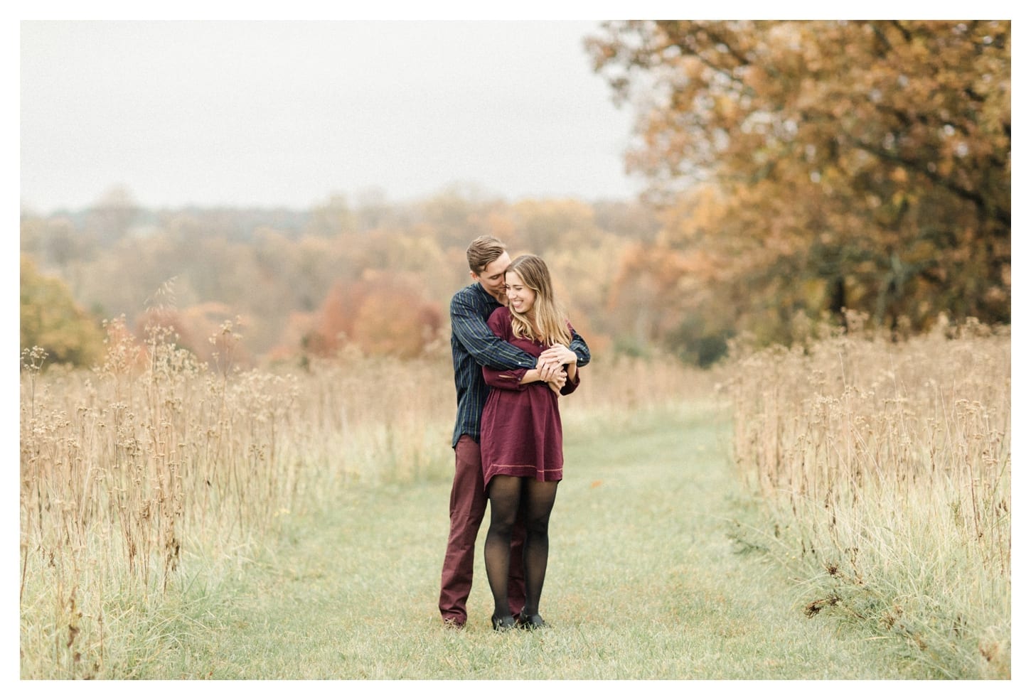 Panorama Farm engagement photographer