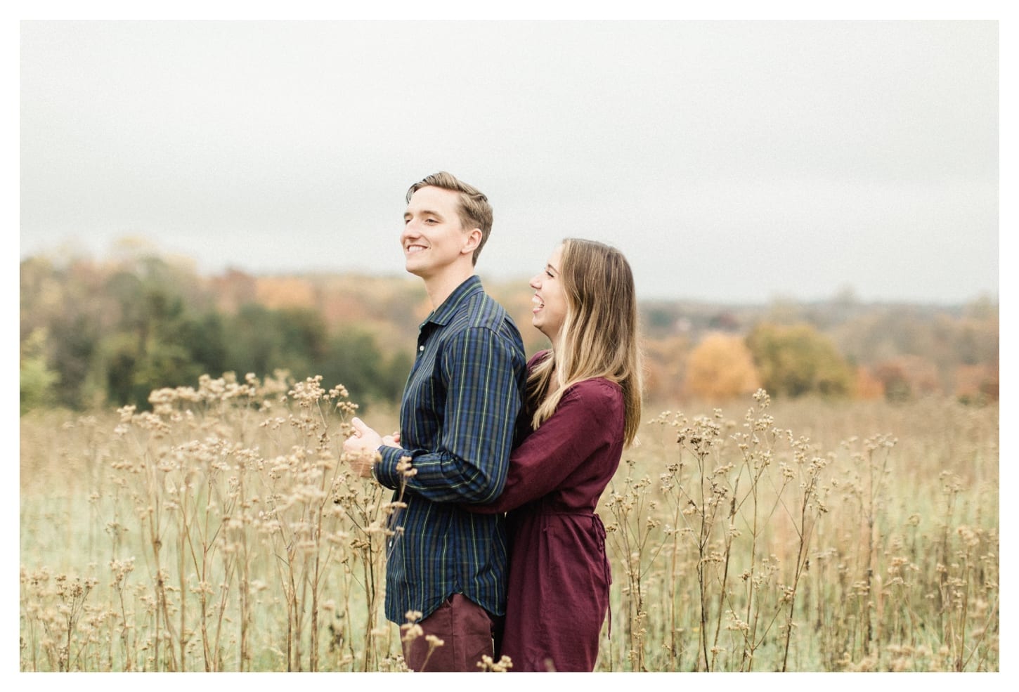 Panorama Farm engagement photographer