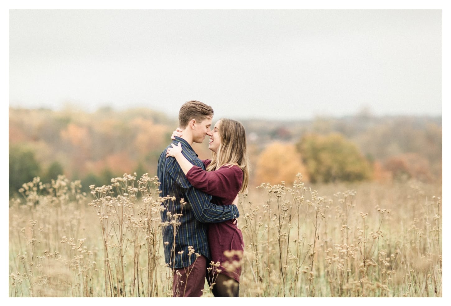 Panorama Farm engagement photographer