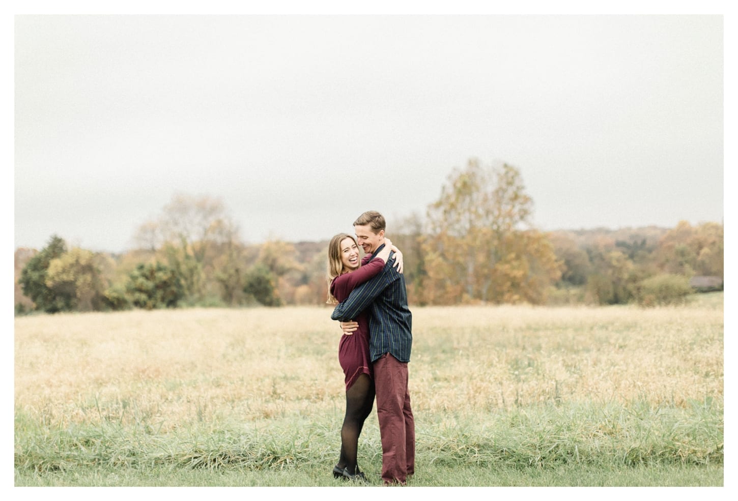 Panorama Farm engagement photographer