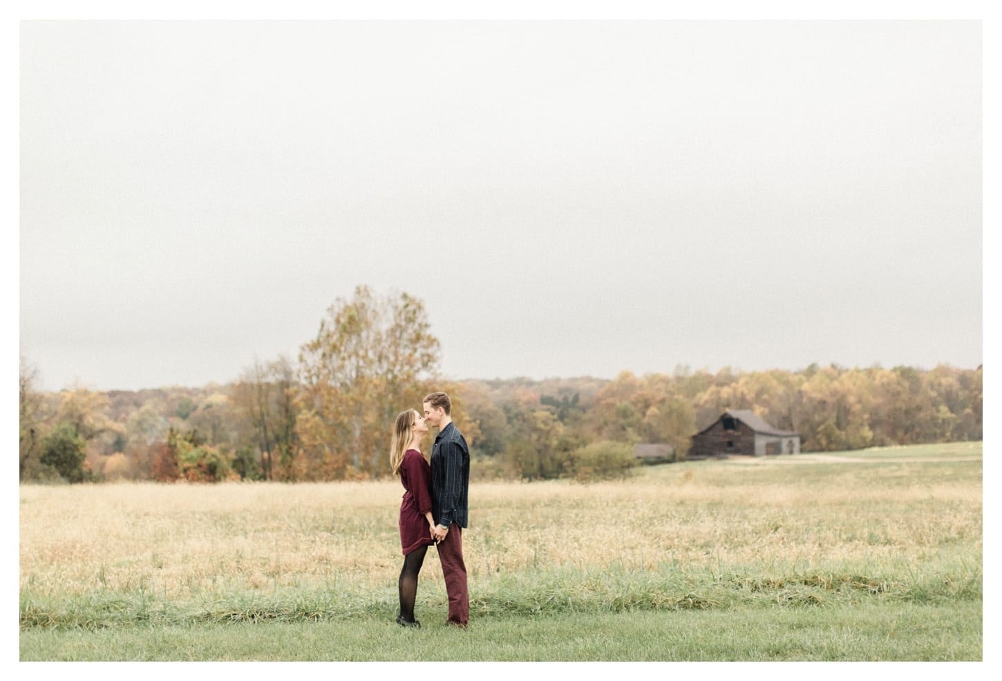 Panorama Farm engagement photographer